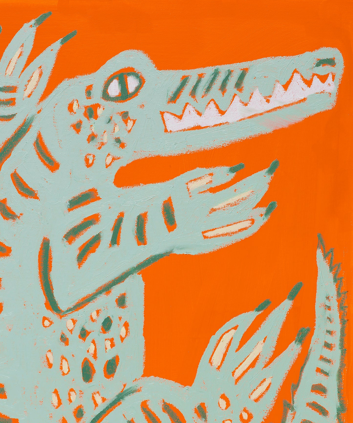 Friendly Gator by Melissa Lakey