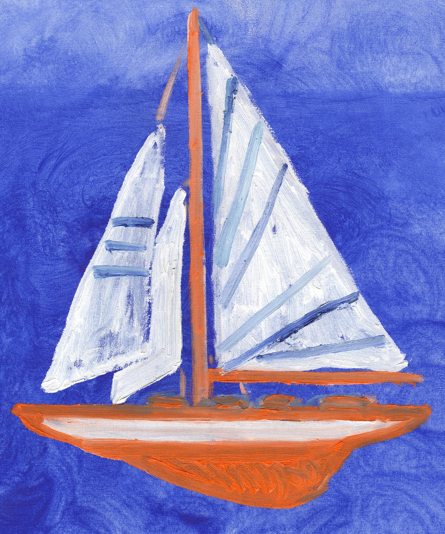Sailboat #6 by Anne-Louise Ewen