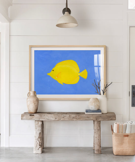 Yellow Tang by Hannah Ervick