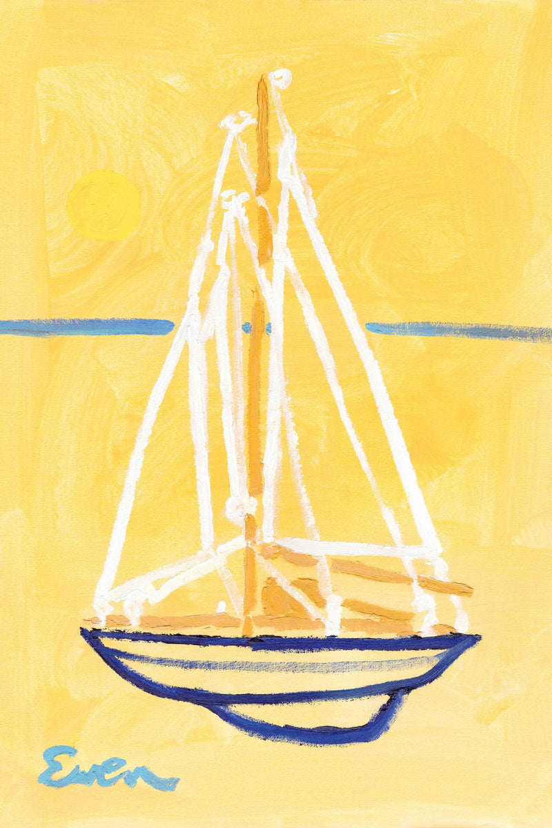 Sailboat #3 by Anne-Louise Ewen