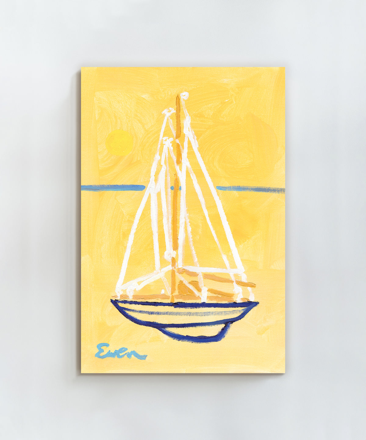 Sailboat #3 by Anne-Louise Ewen