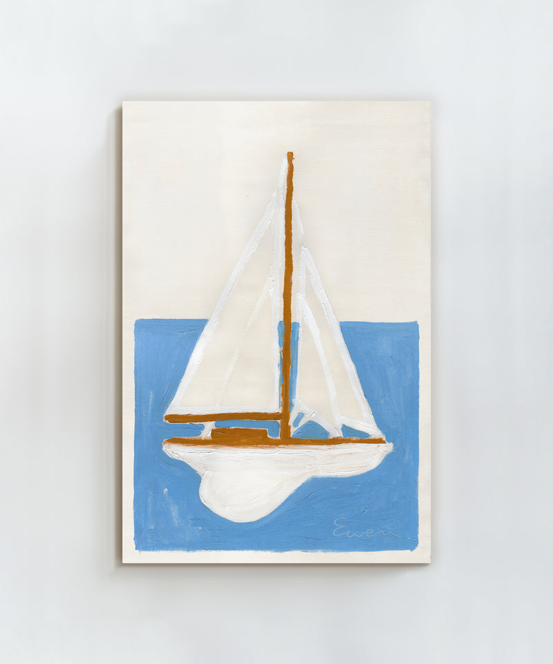 Sailboat #4 by Anne-Louise Ewen