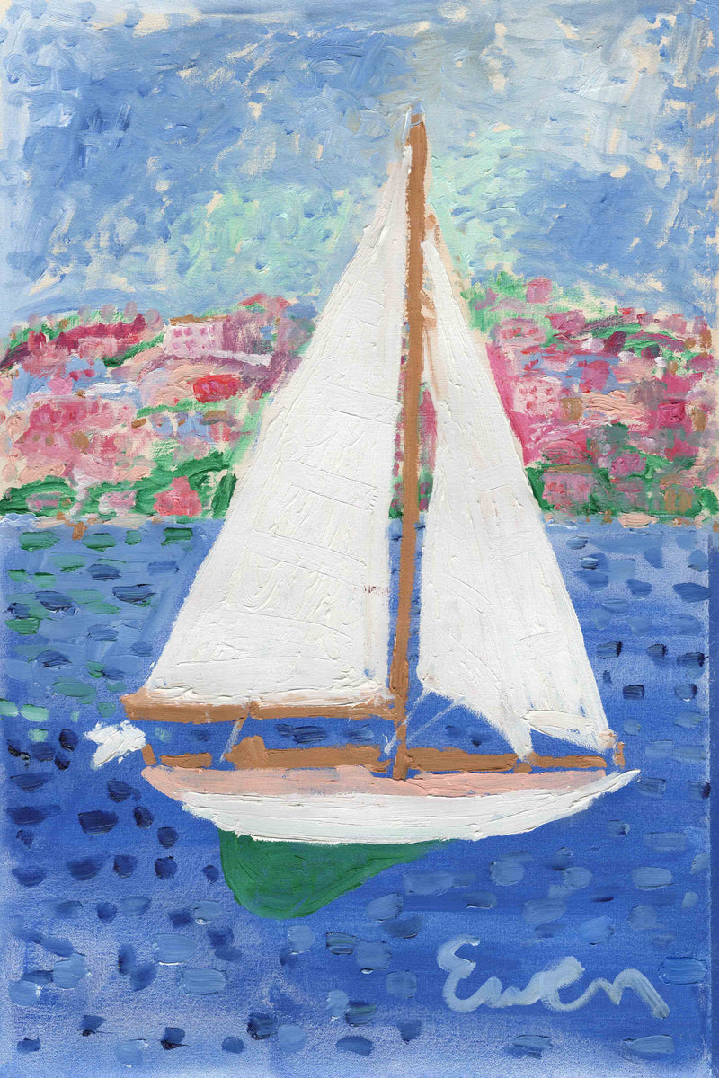Sailboat #5 by Anne-Louise Ewen