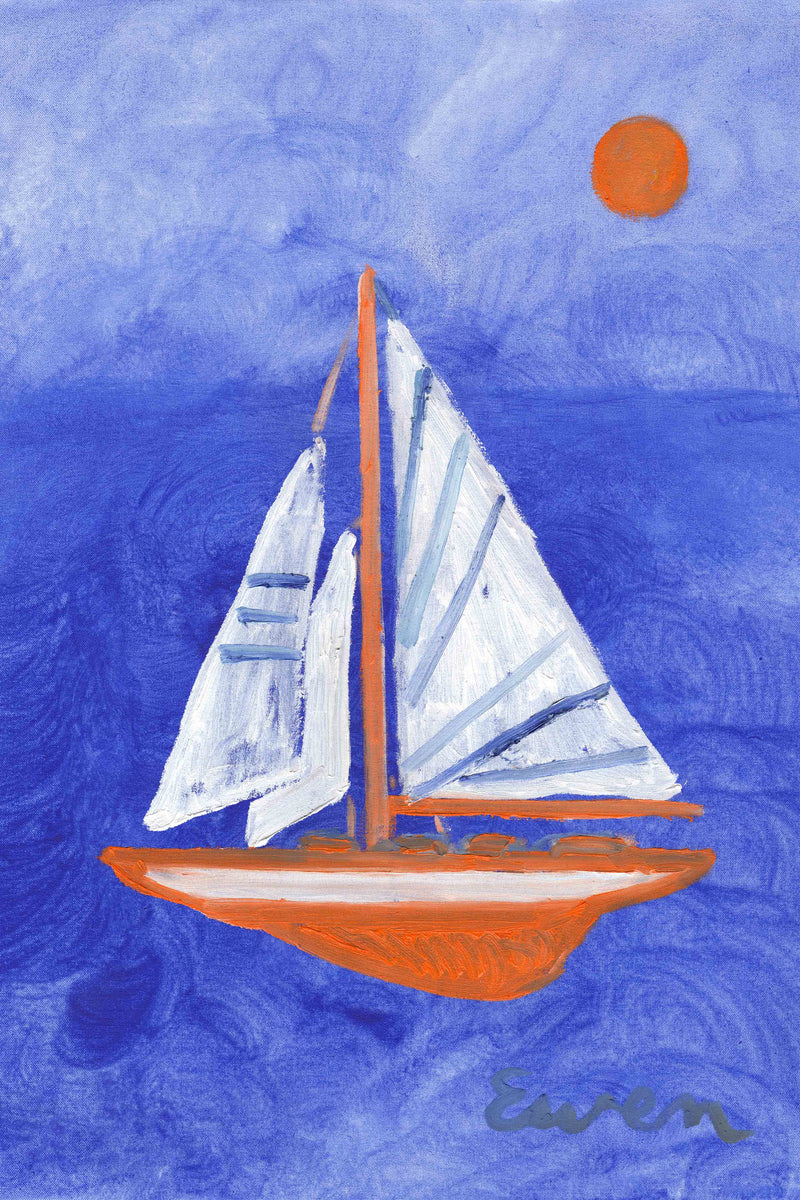 Sailboat #6 by Anne-Louise Ewen