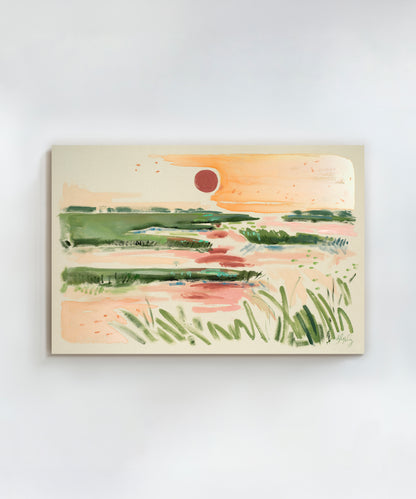 Rosy Waterway by Blakely Little