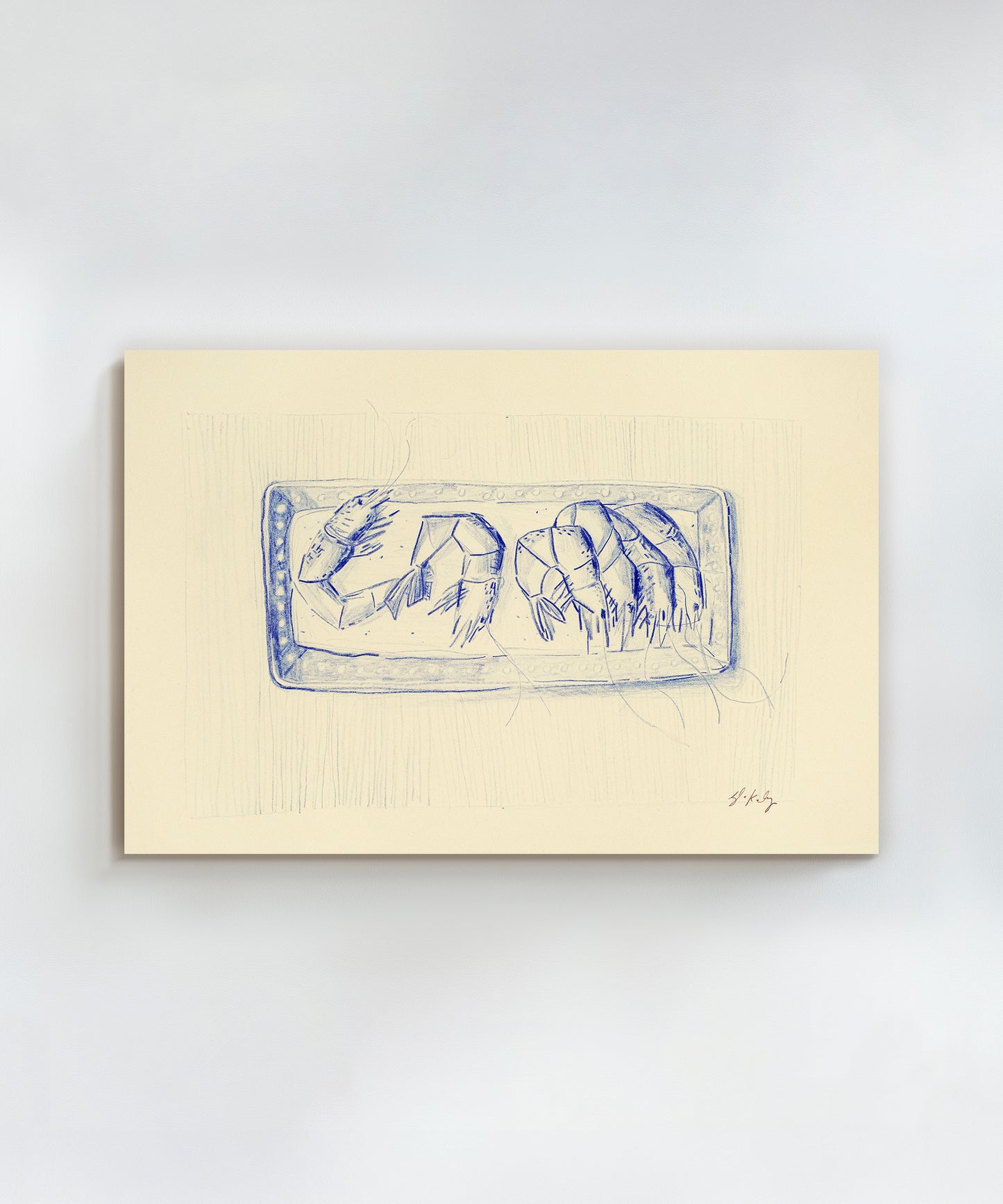 Shrimp Platter by Blakely Little