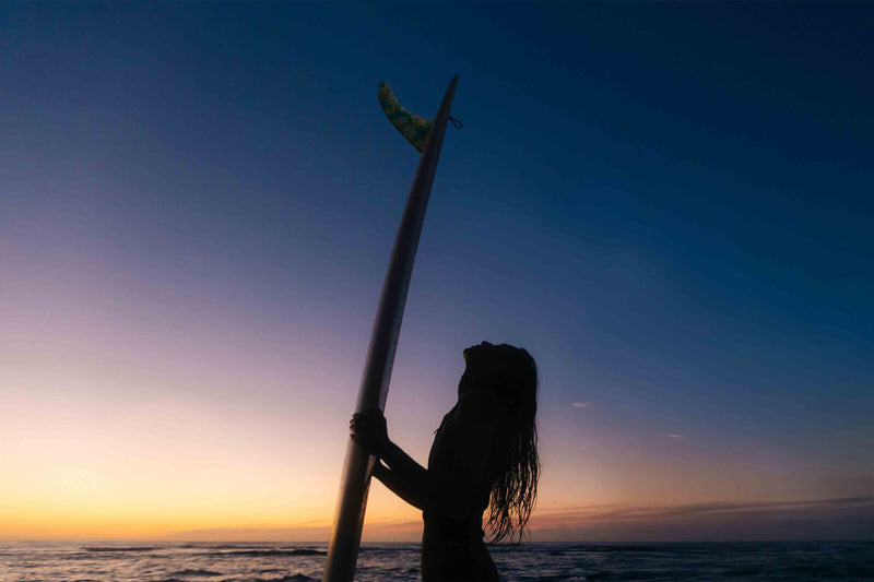 Sunset Surfer by Benjamin Ono