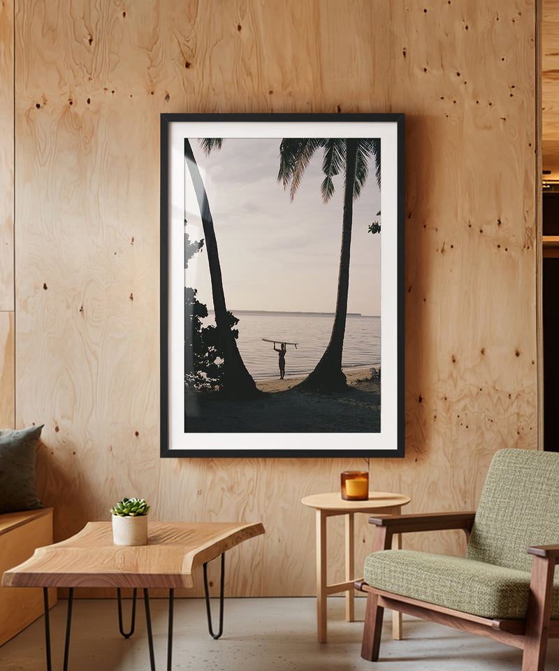 Between Two Palms by Paula Ortega