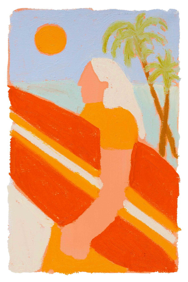 Off to Catch a Wave by Melissa Lakey