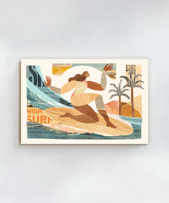 Collage Surfer #2  by Coastways Studio
