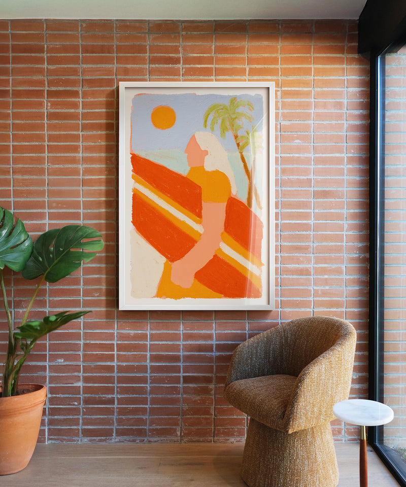 Off to Catch a Wave by Melissa Lakey