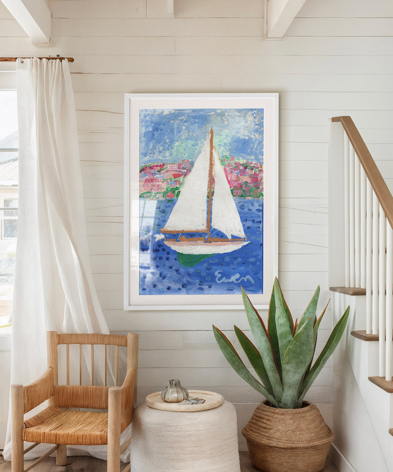 Sailboat #5 by Anne-Louise Ewen