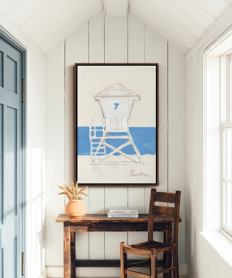 Lifeguard Tower by Anne-Louise Ewen