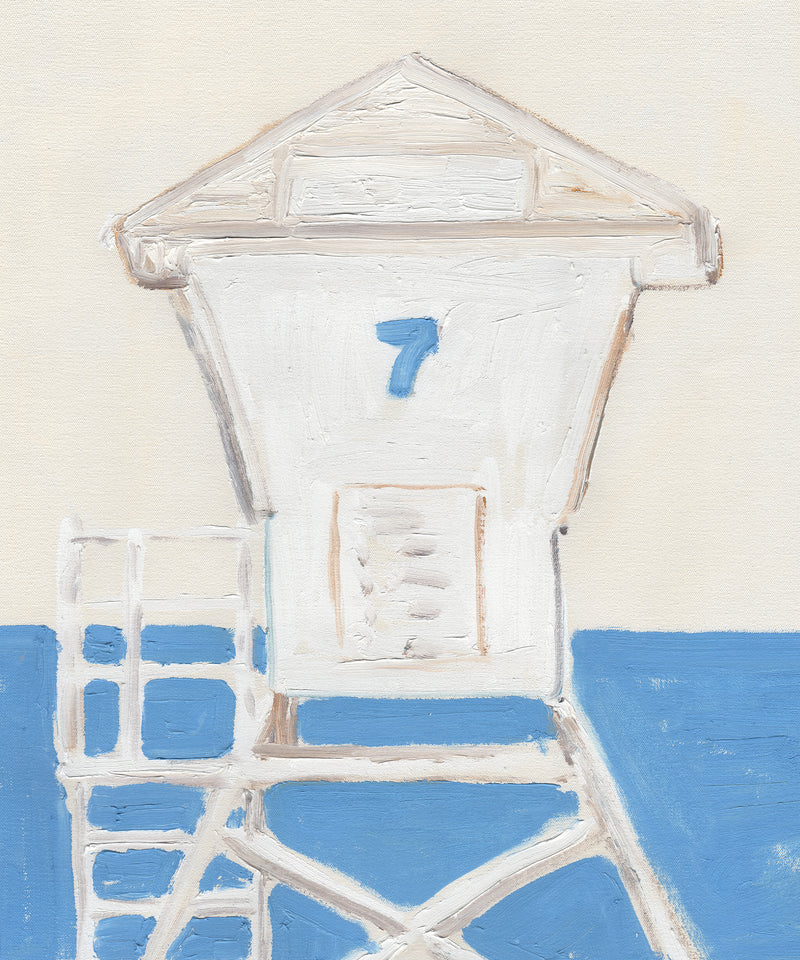 Lifeguard Tower by Anne-Louise Ewen