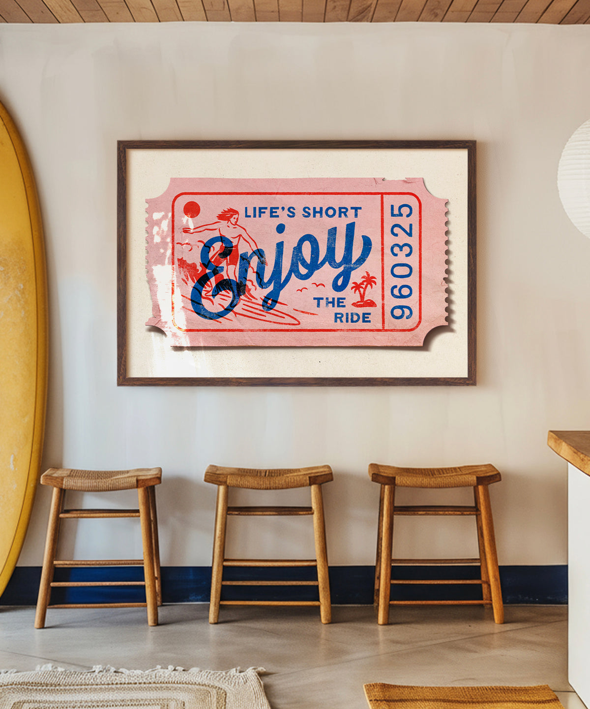 Life's Short, Enjoy the Ride  by Coastways Studio