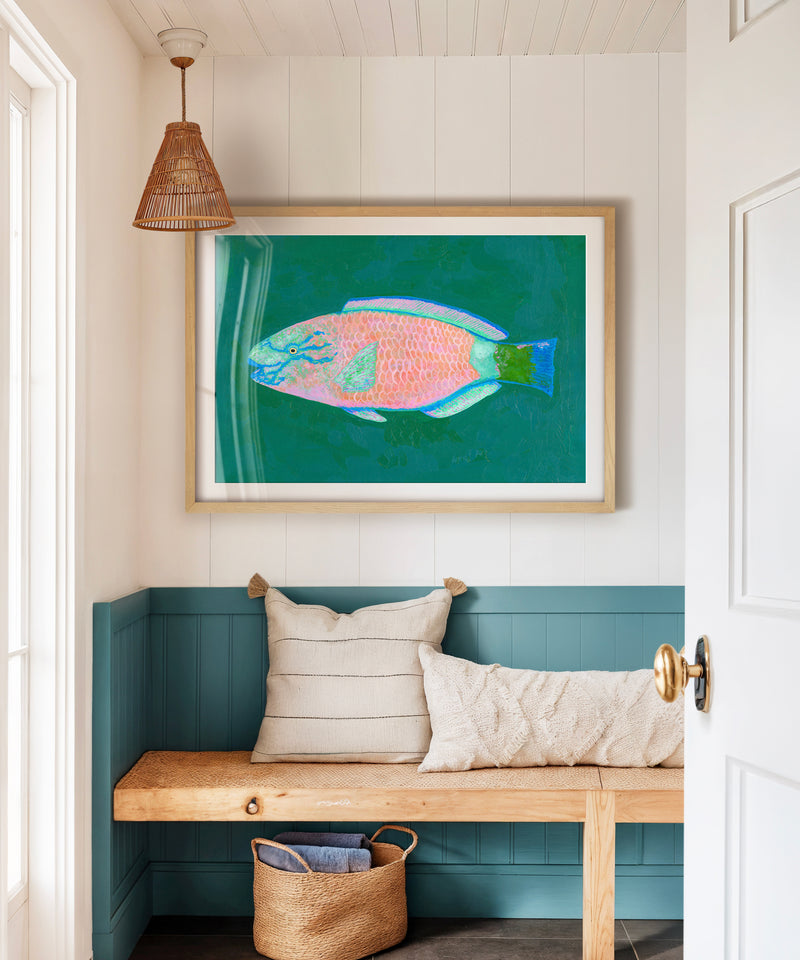 Parrotfish #2 by Hannah Ervick