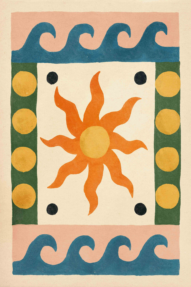 Sun and Waves #3 by Coastways Studio