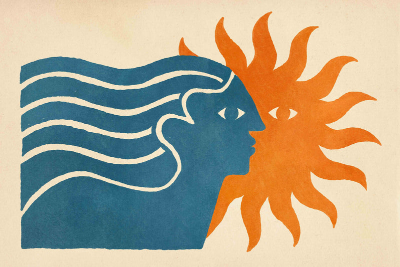 Sun and Waves #4  by Coastways Studio