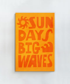 Sun Days Big Waves by Coastways Studio