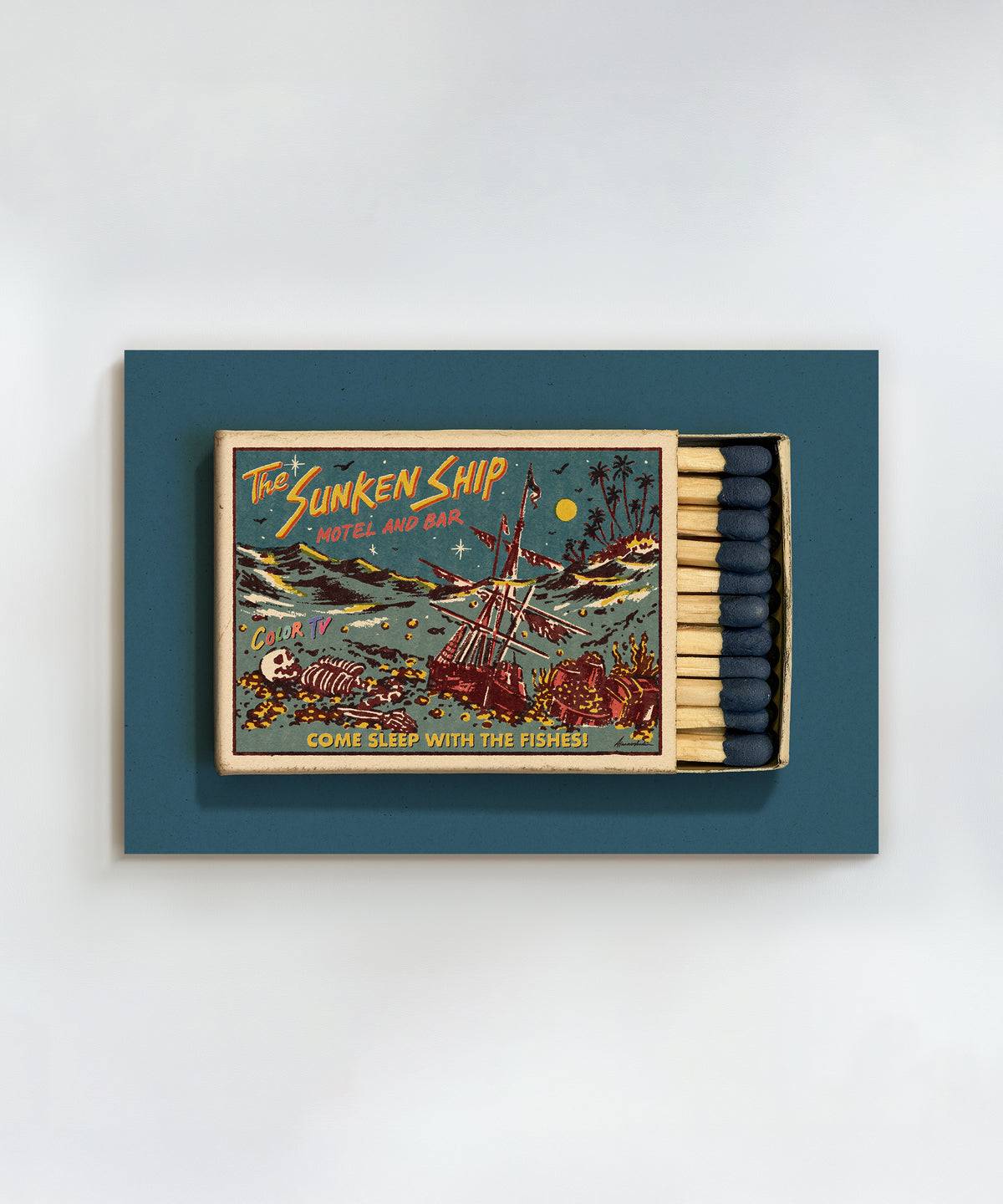 The Sunken Ship Motel by Coastways Studio