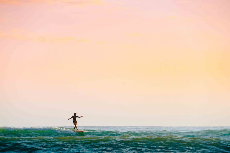 Surfing Sunsets #2 by Ben Christensen