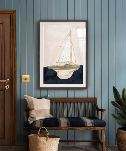 Sailboat #2 by Anne-Louise Ewen