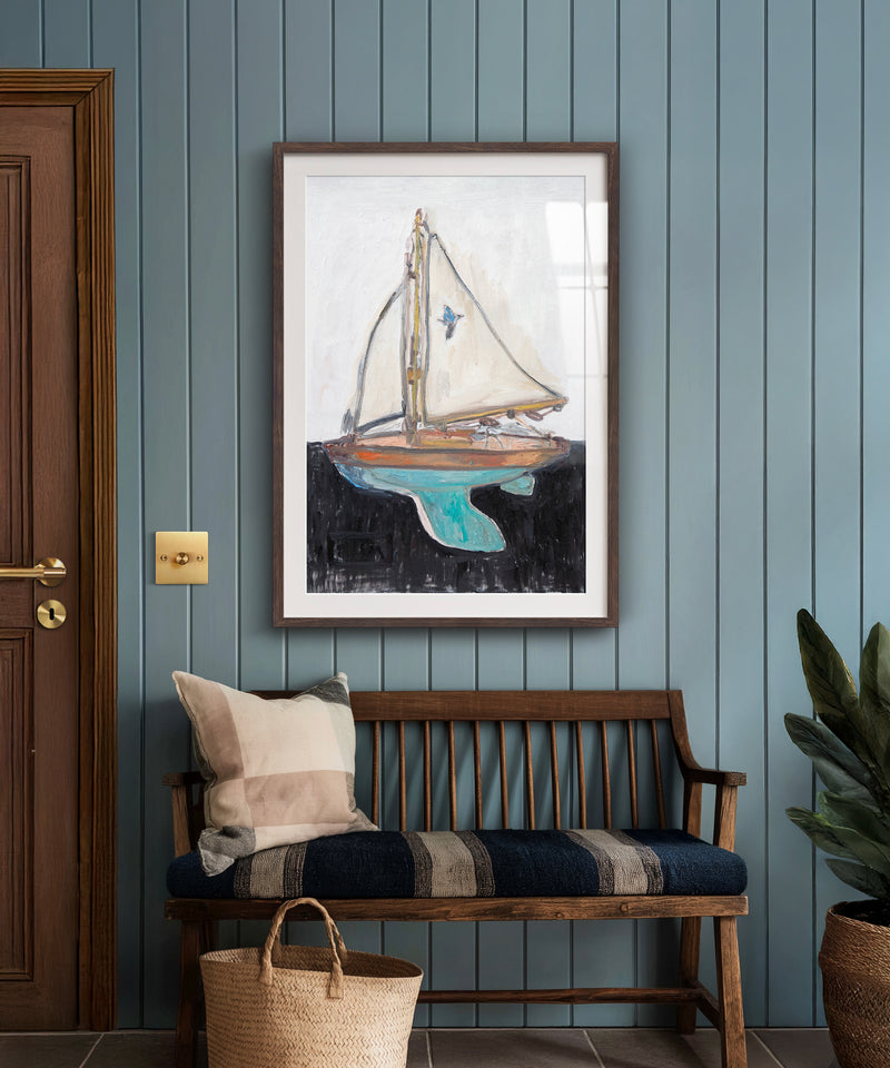 Sailboat #1 by Anne-Louise Ewen