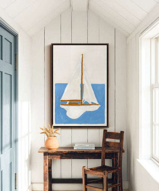 Sailboat #4 by Anne-Louise Ewen