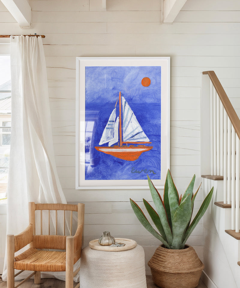 Sailboat #6 by Anne-Louise Ewen