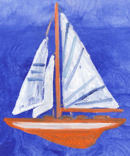 Sailboat #6 by Anne-Louise Ewen