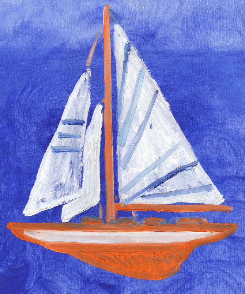 Sailboat #6 by Anne-Louise Ewen
