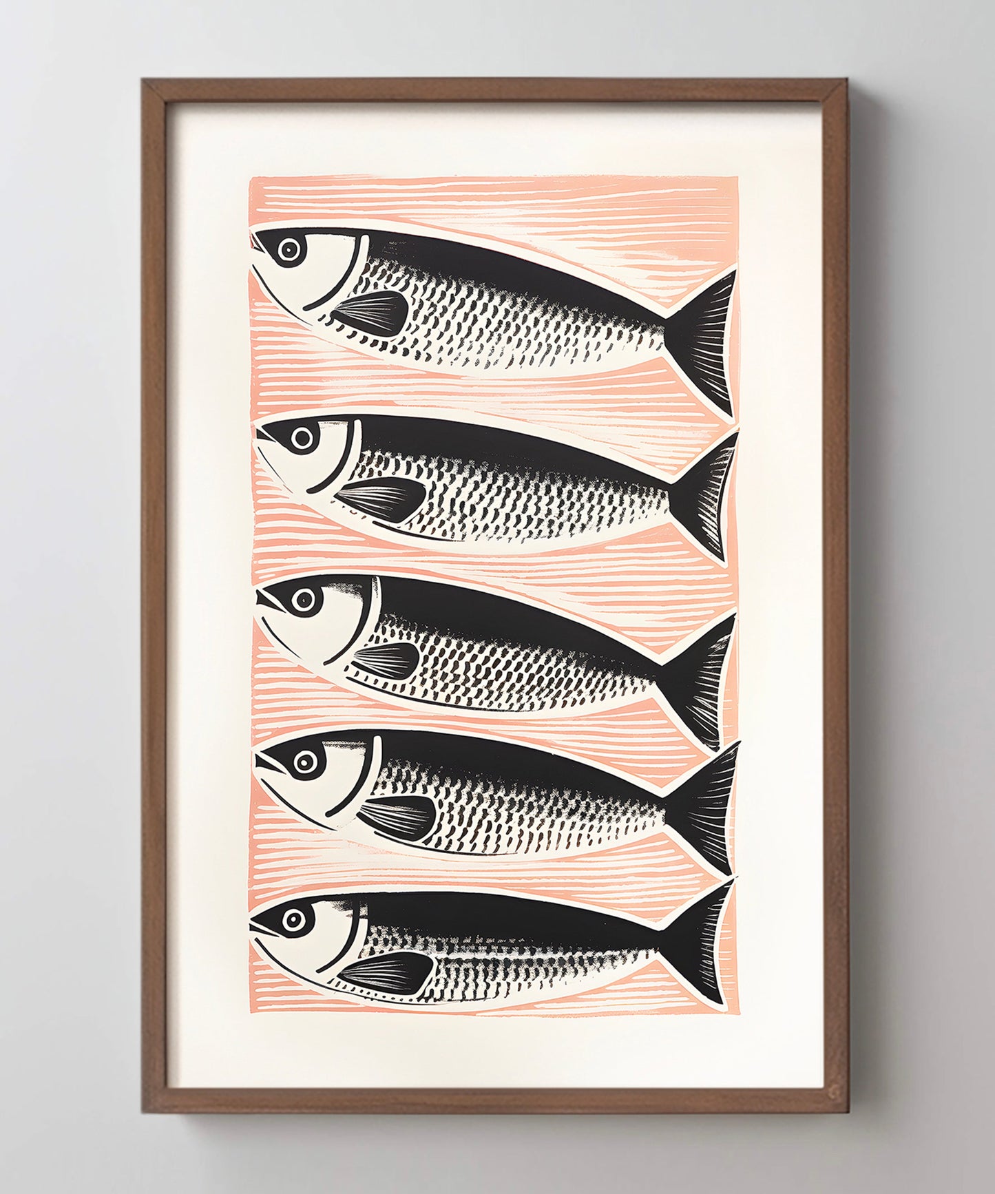 Sardine Blockprint