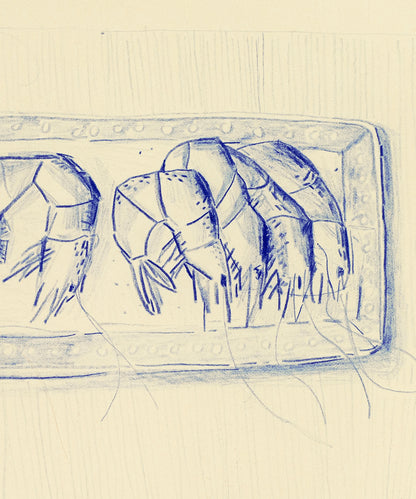 Shrimp Platter by Blakely Little