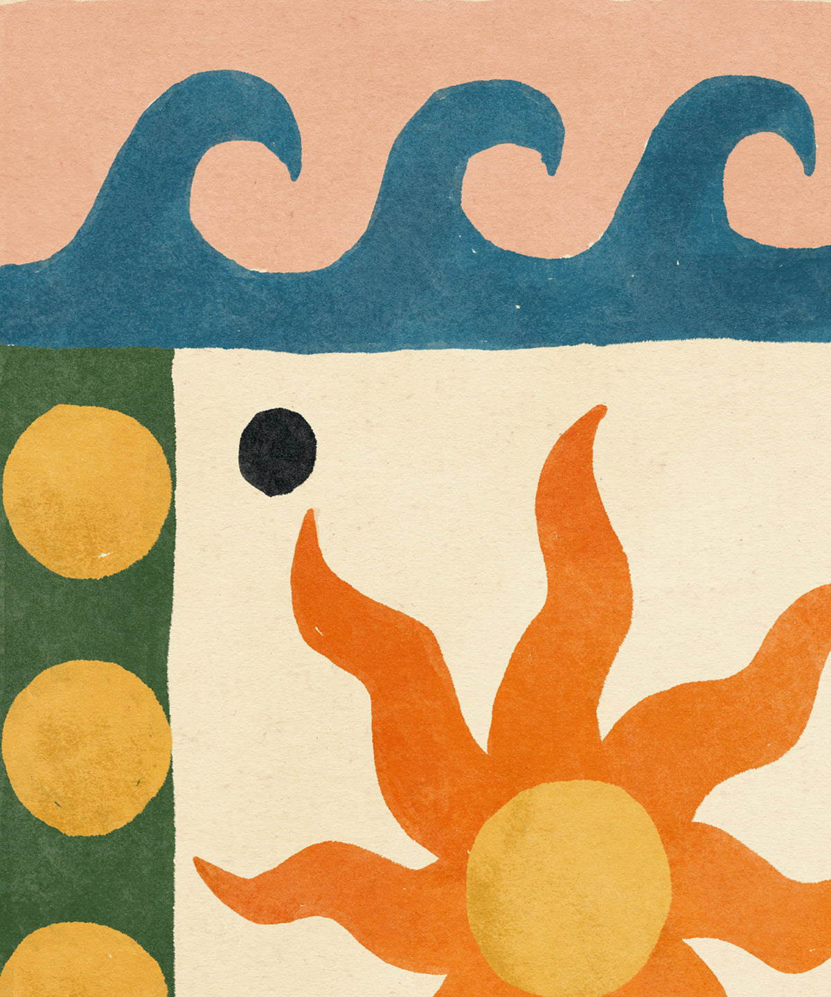 Sun and Waves #3 by Coastways Studio