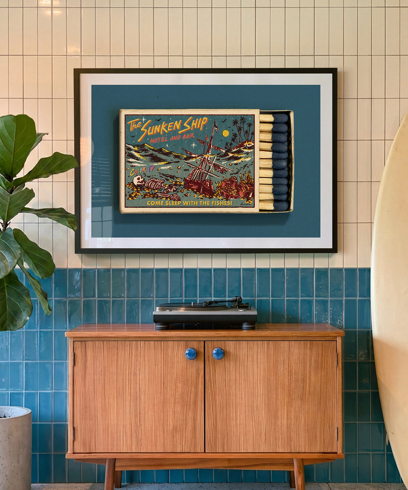 The Sunken Ship Motel by Coastways Studio