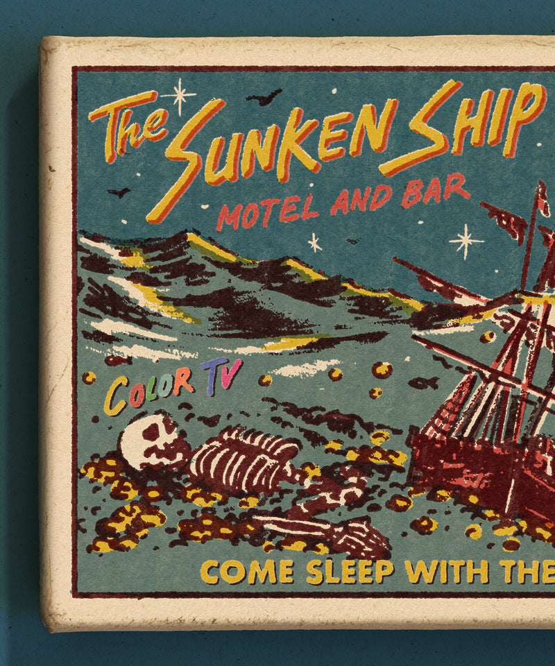 The Sunken Ship Motel by Coastways Studio