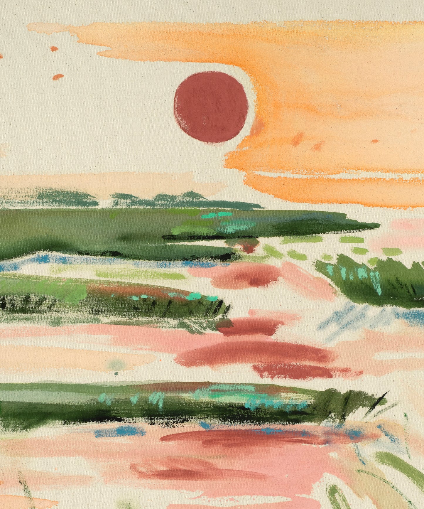 Rosy Waterway by Blakely Little
