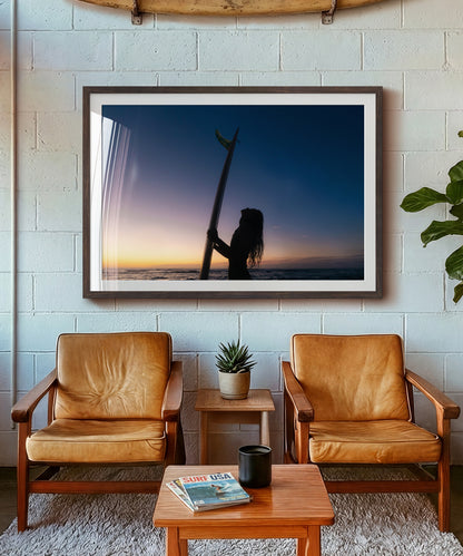 Sunset Surfer by Benjamin Ono