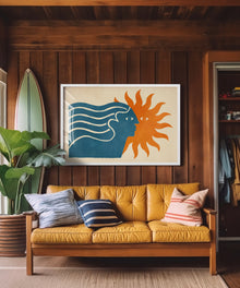 Sun and Waves #4  by Coastways Studio