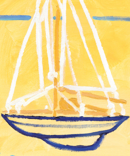Sailboat #3 by Anne-Louise Ewen